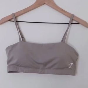 Gymshark Gray Sports Bra, Women's Size Medium